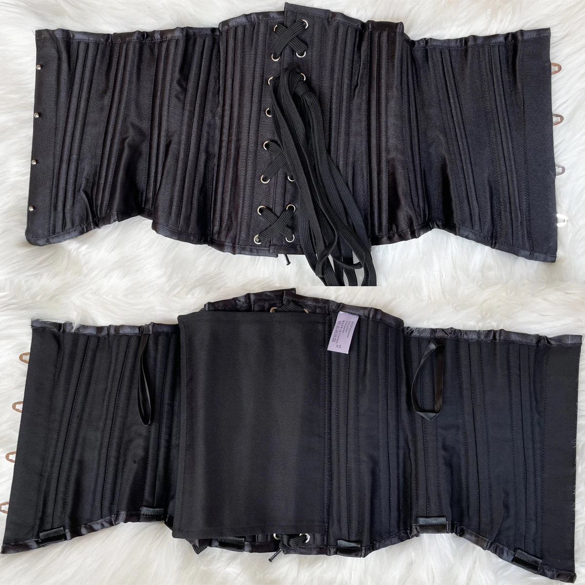 Gothic Slimming Waist Trainer Body Shapewear Underbust Corset